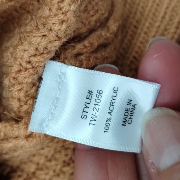 Zenana sweater size large crew neck long sleeve rust orange Fall color Zenana - Picture 9 of 10